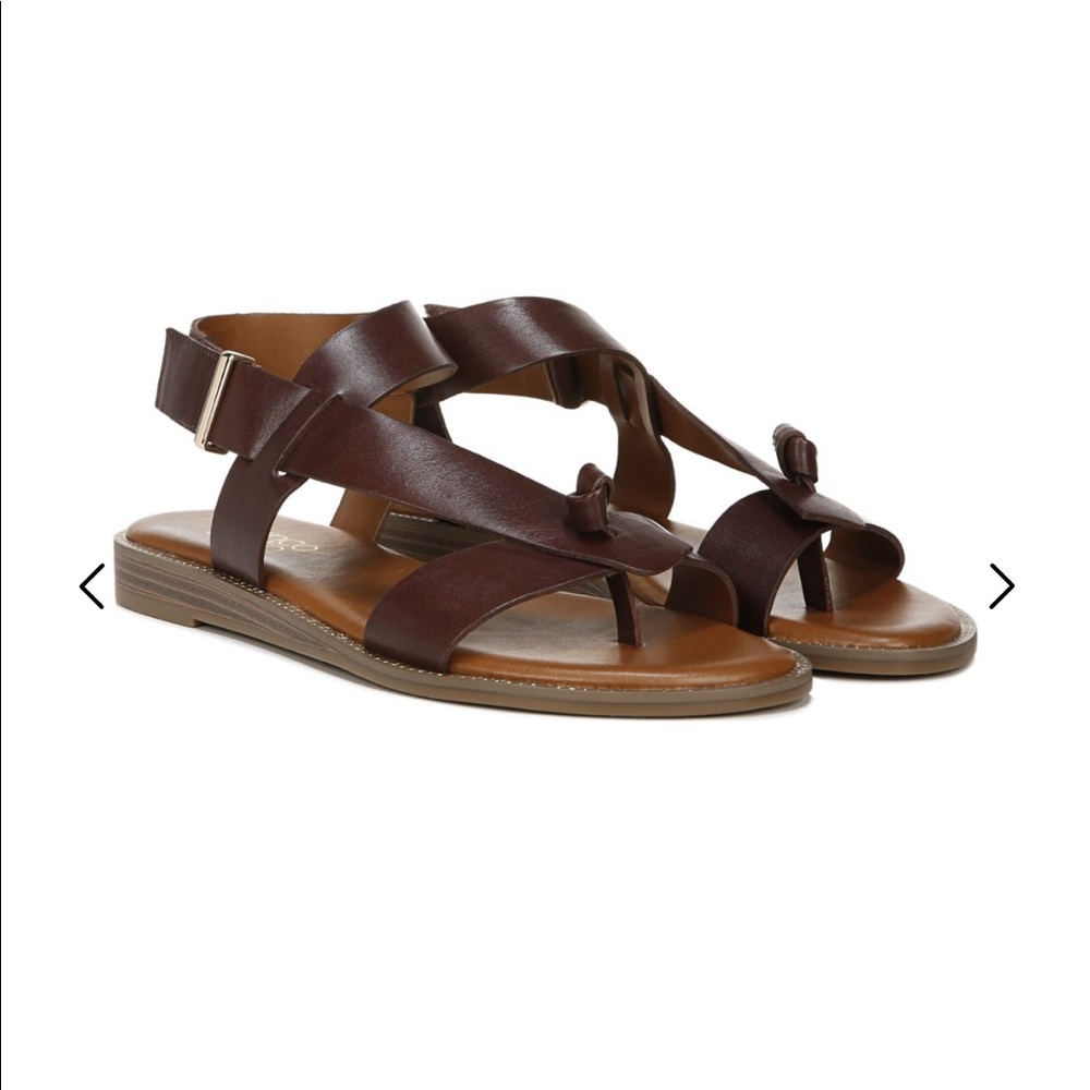 Franco Sarto Brown Glenni Womens sandal